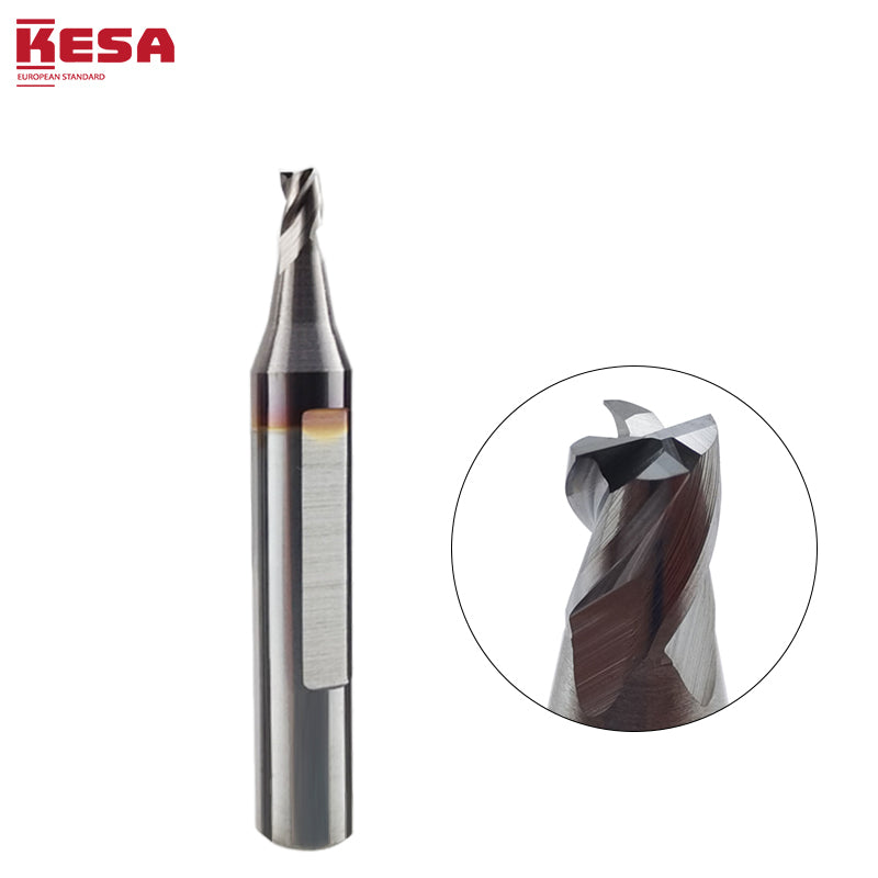 Carbide key milling cutter compatible with common vertical mechanical key machine