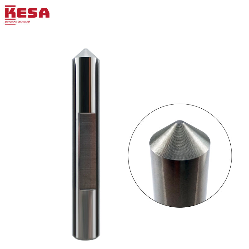 Carbide dimple tracer point compatible with common vertical mechanical key machine