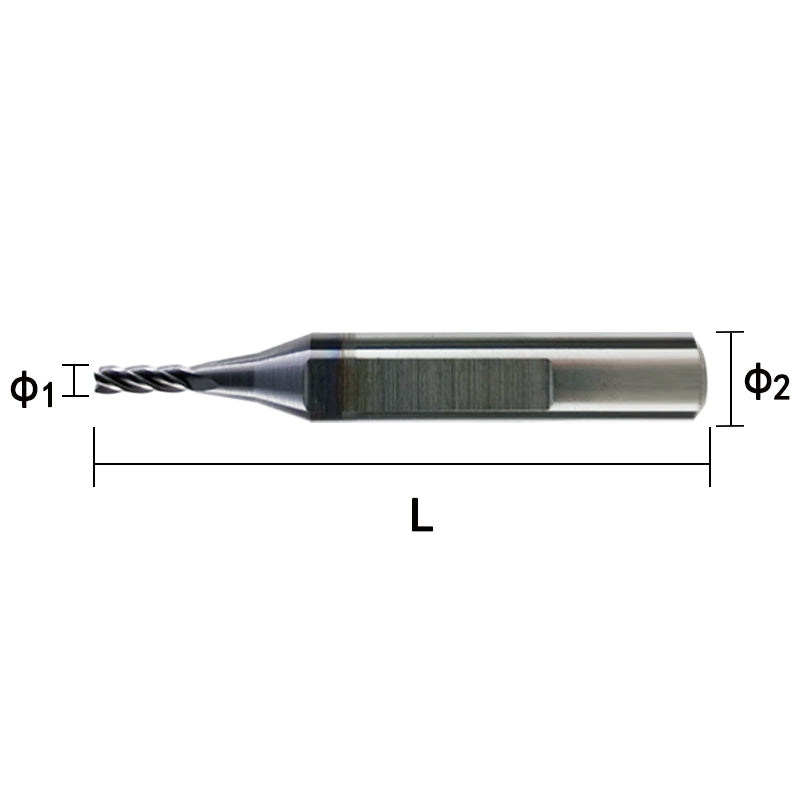1.5mm 1.9mm 2.0mm 2.5mm milling cutter compatible with Alpha SEC-E9 CONOR Miracle Triton Beta automatic key cutting machine