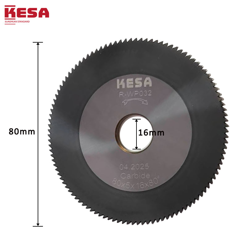 KEYLINE DEZMO KEYLINE 106 R-WP032 Carbide Cutting Wheel 80x5x16 Replacement