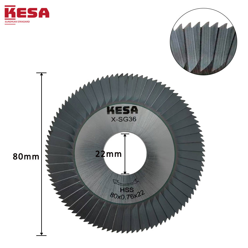 SILCA Cutter SG36 side milling cutter fits SILCA DUO PLUS/SILCA SPEED 045/SPEED 046 key machine Aftermarket