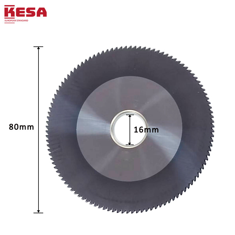 Replacement SILCA Bravo POKER REKORD SPEED DUO R-P01W Carbide Cutting Wheel 80x5x16
