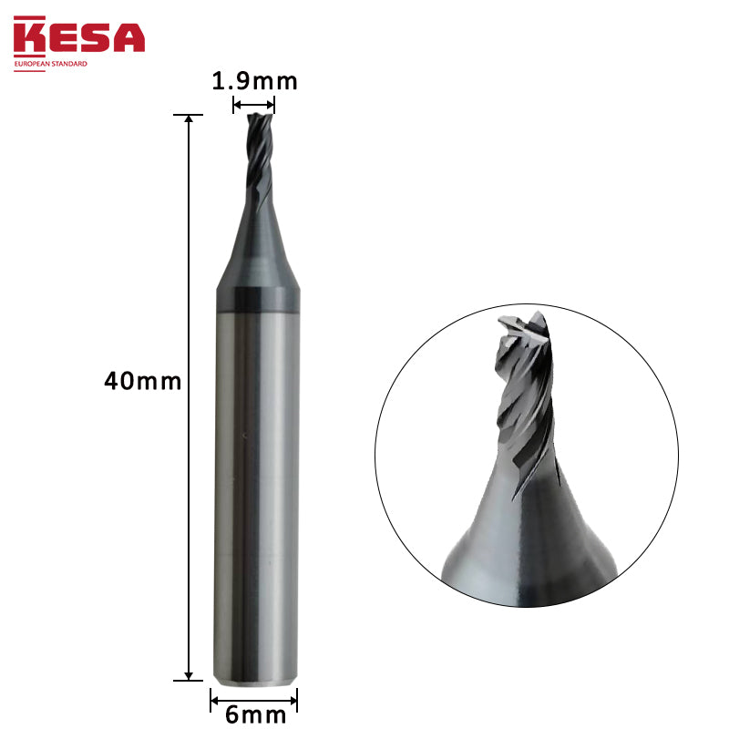 1.9mm cutter compatible with Alpha SEC-E9 CONOR Miracle Triton Beta automatic key cutting machine