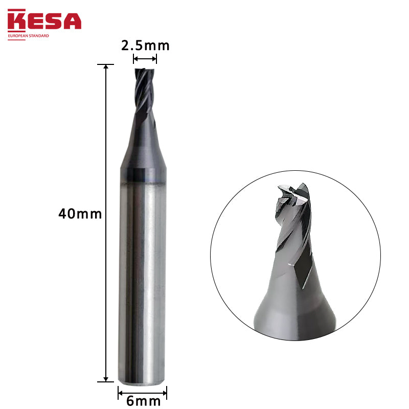 2.5mm cutter compatible with Alpha SEC-E9 CONOR Miracle Triton Beta automatic key cutting machine