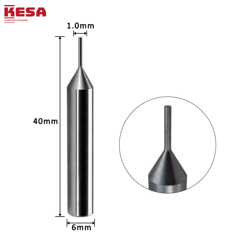HSS 1.0mm tracer point compatible with Alpha SEC-E9 CONOR Miracle Triton Beta automatic key cutting machine
