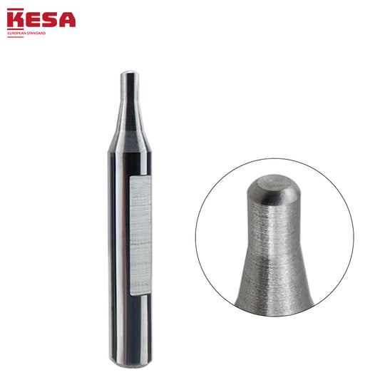 Carbide smooth tracer point compatible with common vertical mechanical key machine