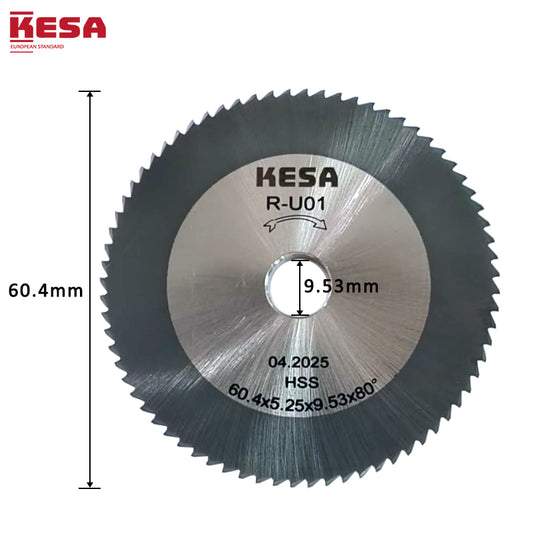 Replacement SILCA UNOCODE Cutter R-U01 Cutting Wheel  60.4x5.25x9.53