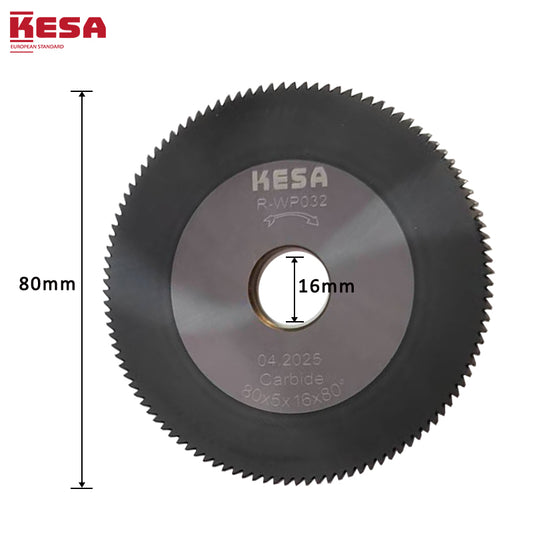 KEYLINE DEZMO KEYLINE 106 R-WP032 Carbide Cutting Wheel 80x5x16 Replacement