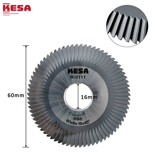 Wenxing cutter 0111 60x6x16 compatible with Wenxing 218 288 298 JET 8000  key cutting machine
