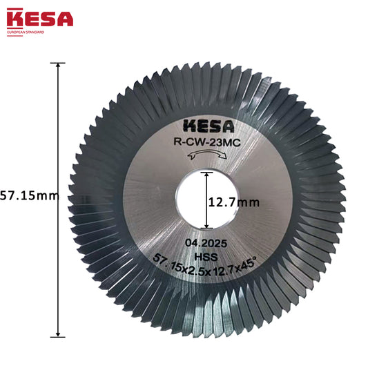HPC 9160MC 9170MC 9180MC Key Machine Cutting Wheel R-CW-23MC Replacement