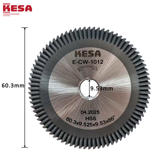 HPC Key Machine Cutting Wheel E-CW-1012 Replacement