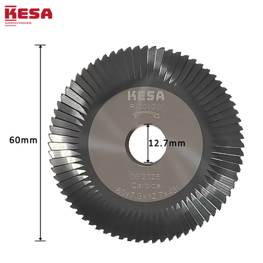 Wenxing Cutter Hermex Cutter R-0010W 60x7.3x12.7 compatible with Wenxing 100A 100B HERMEX key cutting machine
